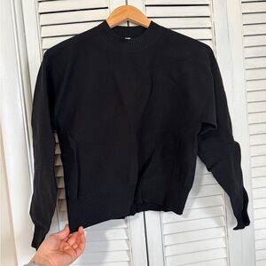 Lululemon All Around Crewneck Sweater in black